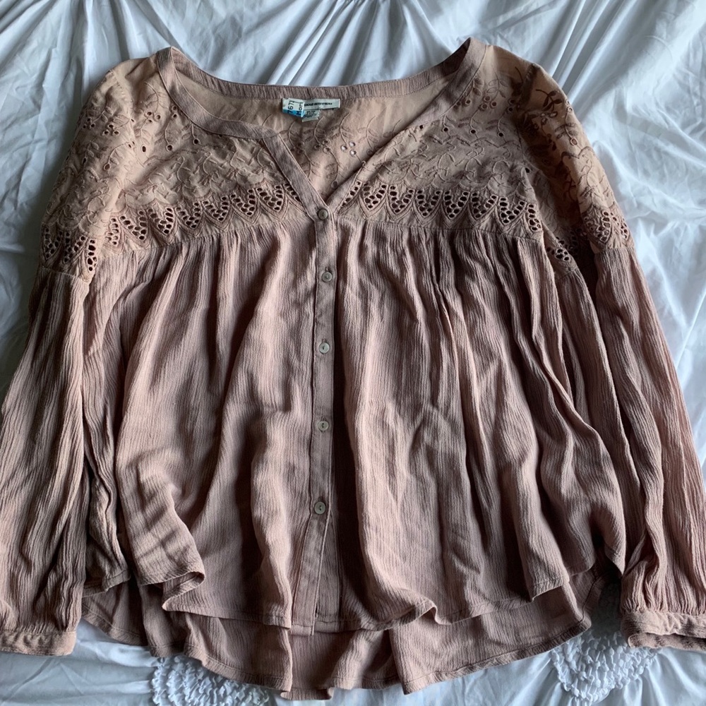 American Eagle Blouse - Blush